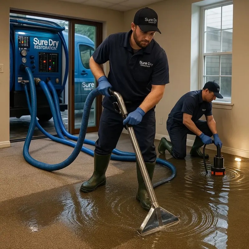Water Extraction and Removal process in Hawthorne, NV